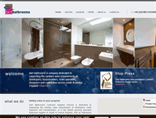 Tablet Screenshot of dartbathrooms.co.uk